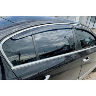 Window Deflectors with Chrome Trim SD (4 pcs, HIC) photo 2