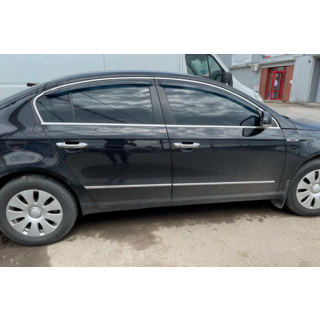 Window Deflectors with Chrome Trim SD (4 pcs, HIC) photo 3