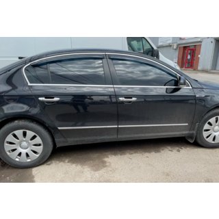 Window Deflectors with Chrome Trim SD (4 pcs, EU, HIC) photo 3