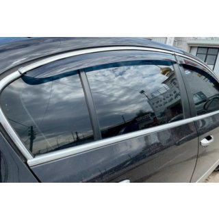 Window Deflectors with Chrome Trim SD (4 pcs, EU, HIC) photo 4