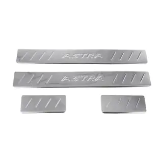 Door Sill Protectors OmsaLine (4 pcs, Stainless Steel) photo 2