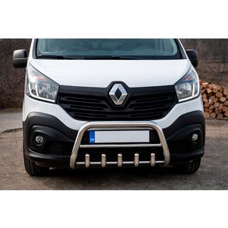 Bull Bar WT003-4 (Stainless Steel) Renault Trafic 2015- photo 1