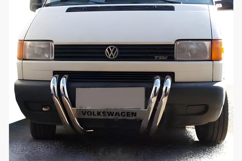 Volkswagen T4 Transporter 1990-2003 Bull Bar ST006 (Stainless Steel) Image