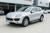 Porsche Cayenne 2010-2017 Side Steps Allmond Grey (2 pcs, Aluminum) photo 1