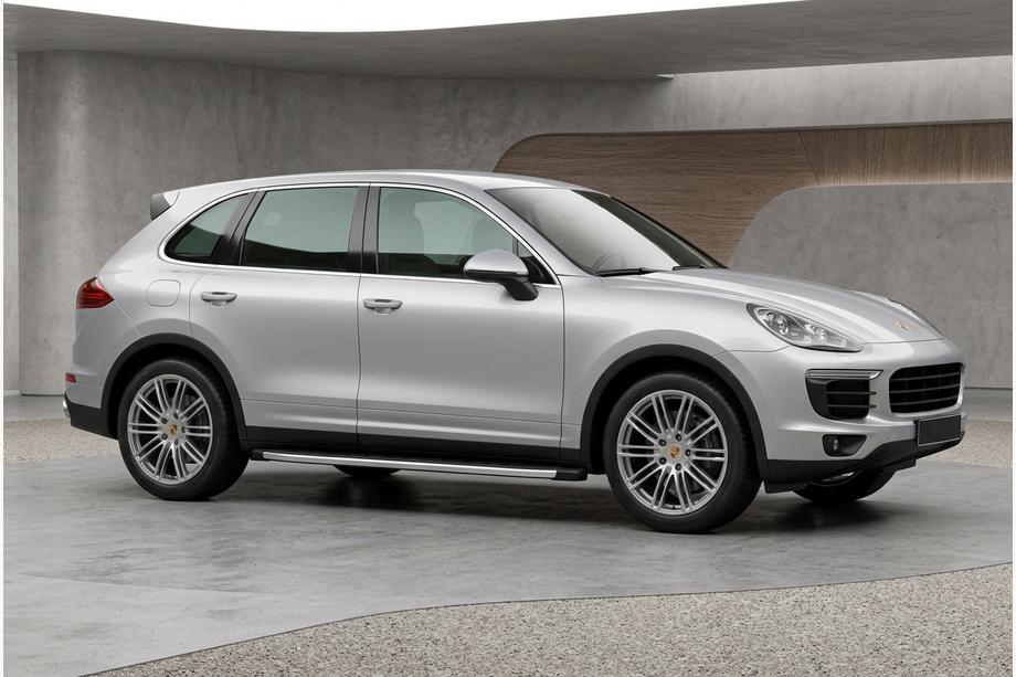 Porsche Cayenne 2010-2017 Side Steps Fullmond (2 pcs, aluminum) Image