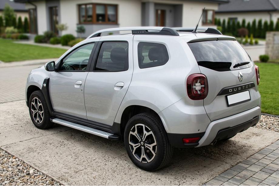 Dacia Duster 2018-2024 Side Steps Maya V2 (2 pcs, Aluminum) Image