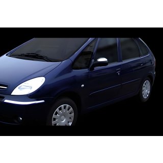 Mirror Covers (2 pcs, Stainless Steel) Citroen Xsara Picasso 1999-2012 photo 4
