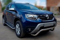 Dacia Duster 2018-2024 Bull Bar WT007 (Stainless Steel) photo 1