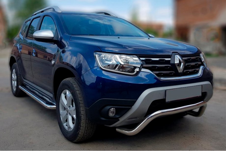 Renault Duster 2018-2024 Bull Bar WT007 (Stainless Steel) Image