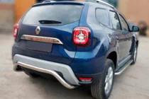 Dacia Duster 2018-2024 Rear Guard AK007 (Stainless Steel) photo 1