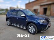 Dacia Duster 2018-2024 Premium Side Steps (2 pcs, Stainless Steel) photo 1