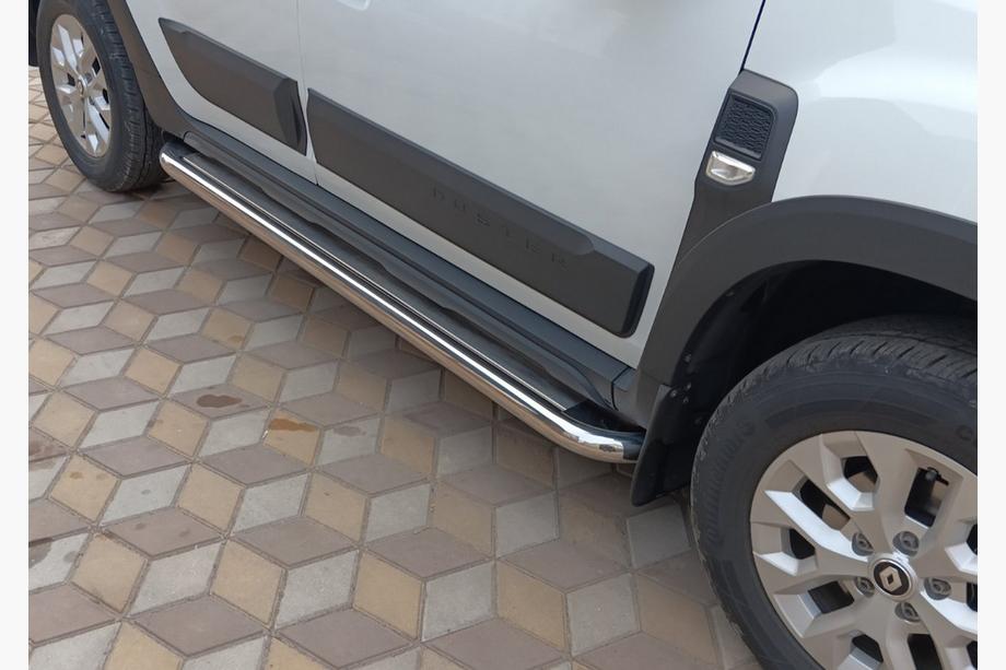 Dacia Duster 2018-2024 Premium Side Steps (2 pcs, Stainless Steel) Ø60 Photo 4
