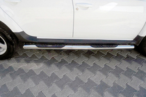 Dacia Duster 2018-2024 Side Bars BB002 (2 pcs, Stainless Steel) photo 1