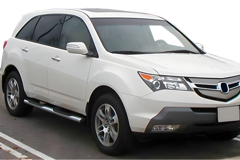 Acura MDX 2007-2013 Side Bars (2 pcs, Stainless Steel) Photo 1