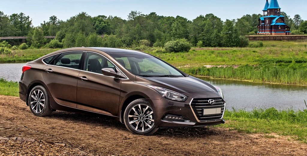 A facelifted model of the Hyundai i40