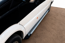 Mercedes Sprinter W907/W910 2018- Side Steps Line (2 pcs, Aluminum) photo 1