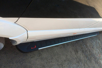 Mercedes Sprinter W907/W910 2018- Side Steps RedLine V1 (2 pcs, Aluminum) photo 1