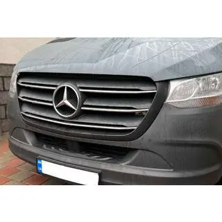 Chrome Grille Covers (5 pcs, Stainless Steel)
