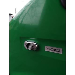 Oval Side Indicator Grille (2 pcs, ABS) photo 1
