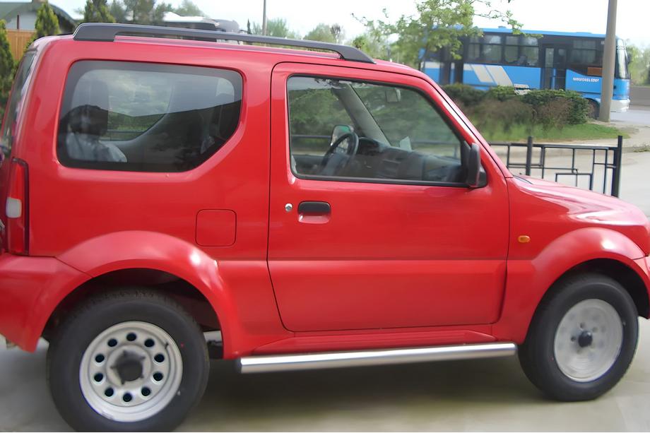 Suzuki Jimny 1998-2018 Side Bars (2 pcs, Stainless Steel) Image