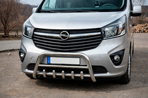 Fiat Talento 2016- Bull Bar WT003-4 (Stainless Steel) With Inscription photo 1