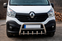 Nissan NV300/Primastar 2016- Bull Bar WT003-4 (Stainless Steel) With Inscription photo 2