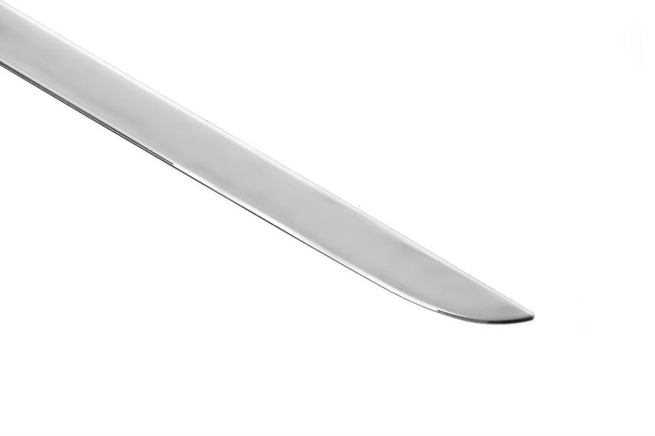 Citroen C-4 2010-2018 Trunk Sill Protector Stainless Steel Carmos - Turkish Stainless Steel Photo 6
