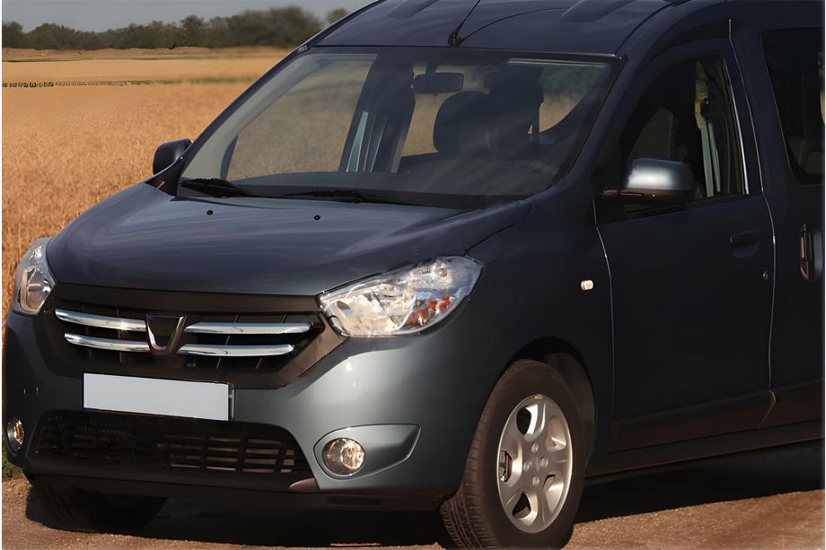 Dacia Dokker 2013-2022 Chrome Grille Trim (4 Strips, Stainless Steel) Image