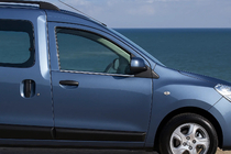 Dacia Dokker 2013-2022 Window Trim (2 pcs, Stainless Steel) photo 2