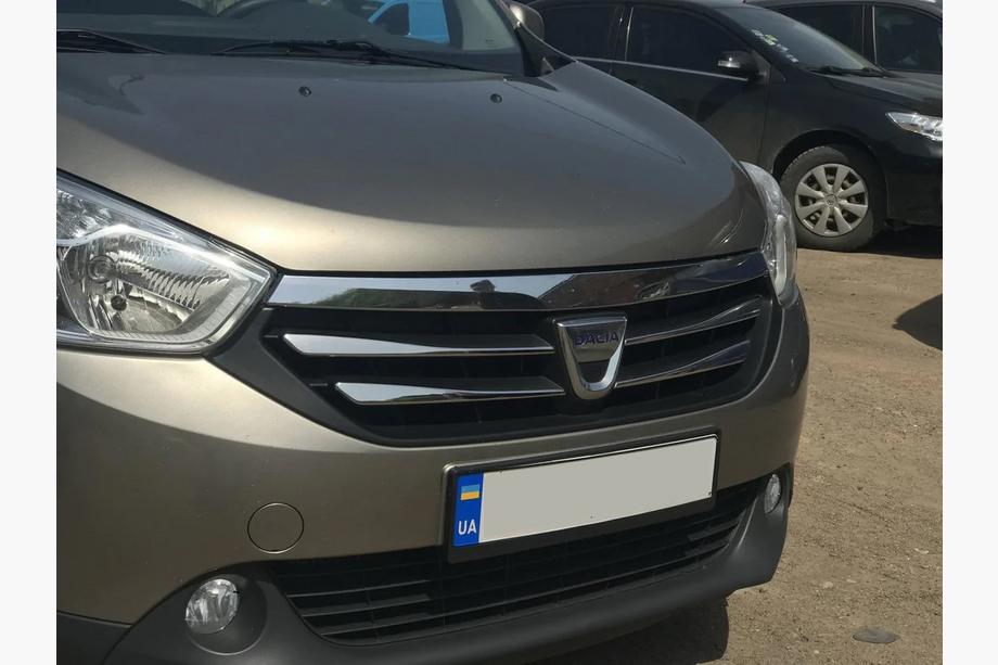 Dacia Lodgy 2012-2022 Chrome Grille Covers (4 pcs, Stainless Steel) Photo 4