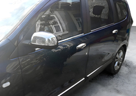 Dacia Lodgy 2012-2022 Mirror Covers (2 pcs, Stainless Steel) photo 1