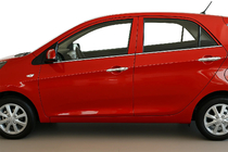 Kia Picanto 2011-2016 Window Trim Stainless Steel (4 pcs) photo 1