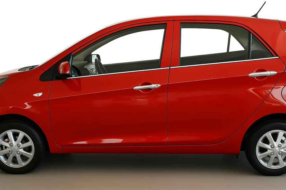 Kia Picanto 2011-2016 Window Trim Stainless Steel (4 pcs) Image