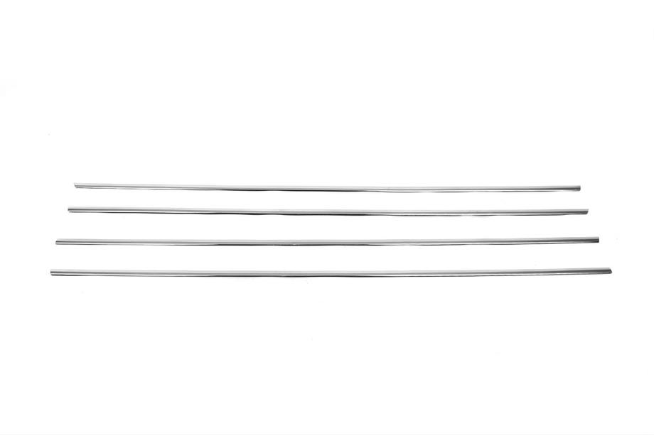Kia Picanto 2011-2016 Window Trim Stainless Steel (4 pcs) Photo 2