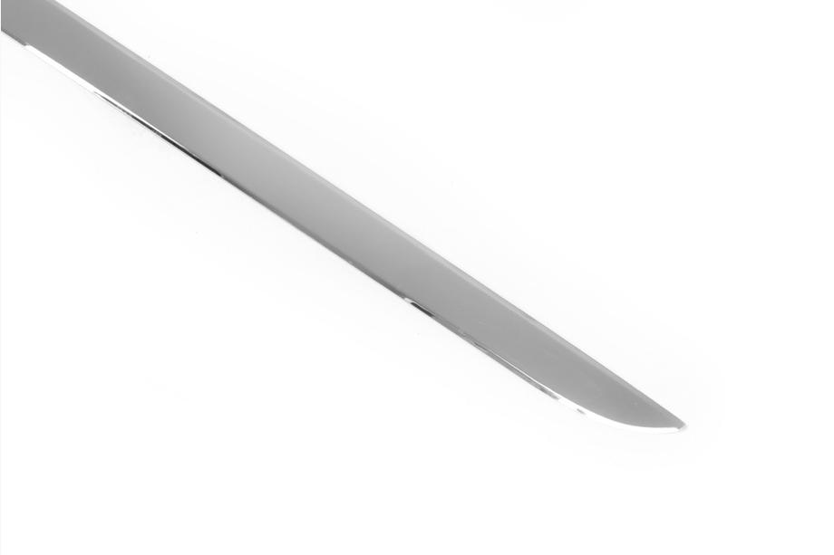 Peugeot 301 2012- Trunk sill protector stainless steel OmsaLine - Italian Stainless Steel Photo 3