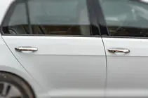 Volkswagen Golf 7/E-Golf 2012-2020 Chrome Door Handle Covers (4 pcs, Stainless Steel) photo 2