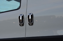 Opel Combo 2012-2018 Chrome Door Handle Covers and Trims (8 pcs, Stainless Steel) photo 1