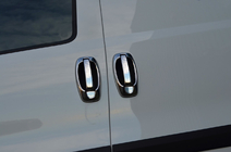 Opel Combo 2012-2018 Chrome Door Handle Covers and Trims (8 pcs, Stainless Steel) photo 14