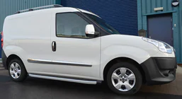 Opel Combo 2012-2018 Door Mouldings Stainless Steel (4 pcs) photo 1