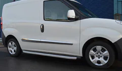 Opel Combo 2012-2018 Door Mouldings Stainless Steel (4 pcs) photo 5