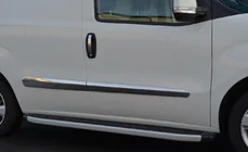 Opel Combo 2012-2018 Door Mouldings Stainless Steel (4 pcs) photo 2