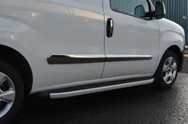 Opel Combo 2012-2018 Door Mouldings Stainless Steel (4 pcs) photo 3