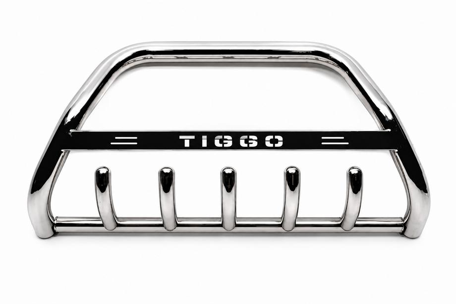 Chery Tiggo 3 2005- Bull Bar WT004 Stainless Steel Image