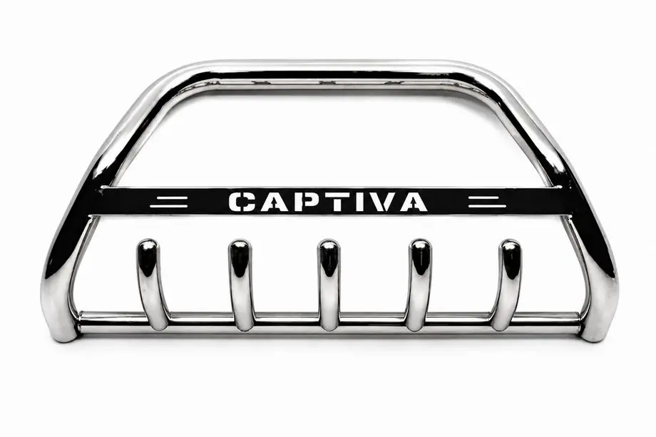 Chevrolet Captiva 2006-2019 Bull Bar WT004 Stainless Steel Photo 3