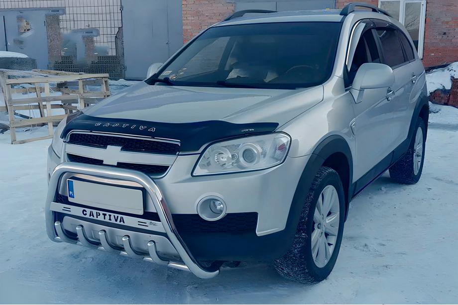 Chevrolet Captiva 2006-2019 Bull Bar WT004 Stainless Steel Image