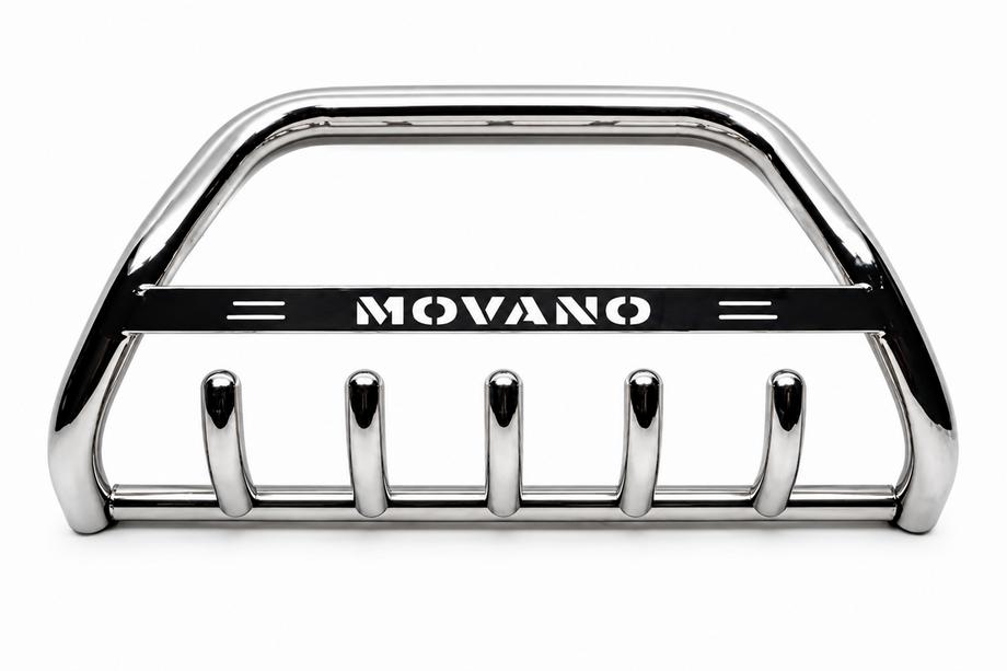 Opel Movano 2004-2010 Bull Bar WT004 Stainless Steel Image