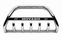 Opel Movano 2010-2021 Bull Bar WT004 Stainless Steel photo 1