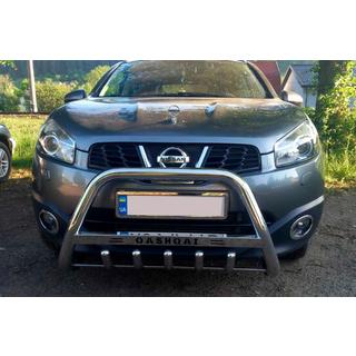 Bull Bar WT004 Stainless Steel Nissan Qashqai 2007-2010 photo 1