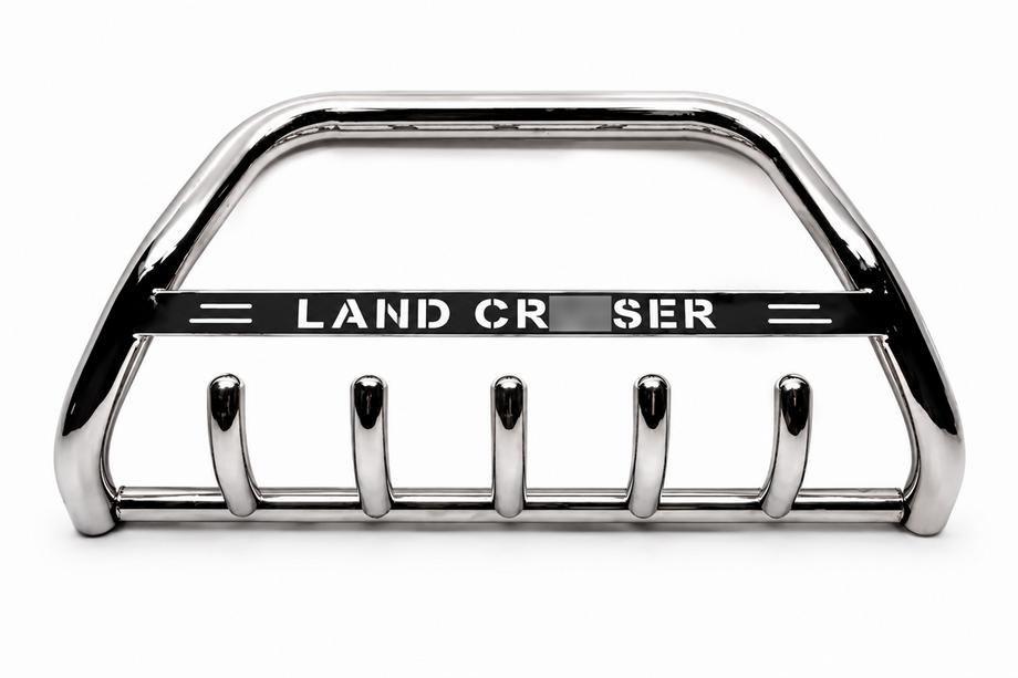 Toyota Land Cruiser 200 2007-2021 Bull Bar WT004 Stainless Steel Image