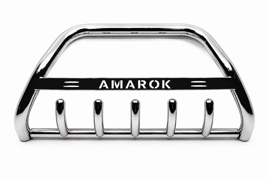 Volkswagen Amarok 2010-2022 Bull Bar WT004 Stainless Steel Image